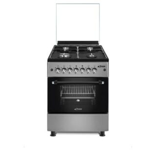 CUISINIÈRE ASTECH CK62MSFRM 60/60 AVEC GRILL / MINUTERIE