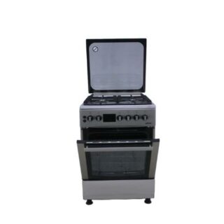 CUISINIÈRE ASTECH CK65ELCF 60/60 4 FEUX GAZ ET FOUR ÉLECTRIQUE