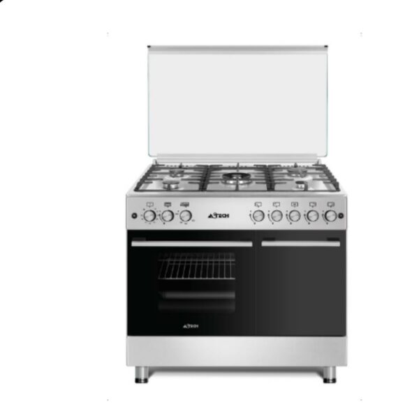 CUISINIÈRE ASTECH CK95BSAR / BOUTEILLE À GAZ 5 FEUX – Image 3