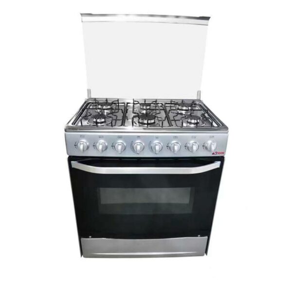CUISINIÈRE ASTECH 90/60 CSI-86MS 6 FEUX
